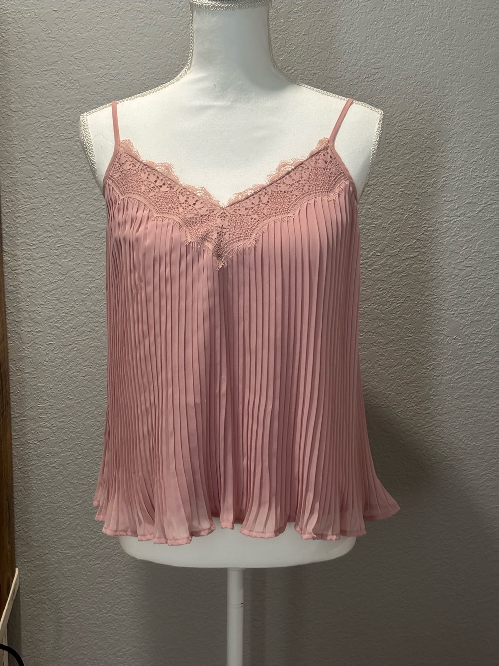 Express Blush Pink V-Neck Cami